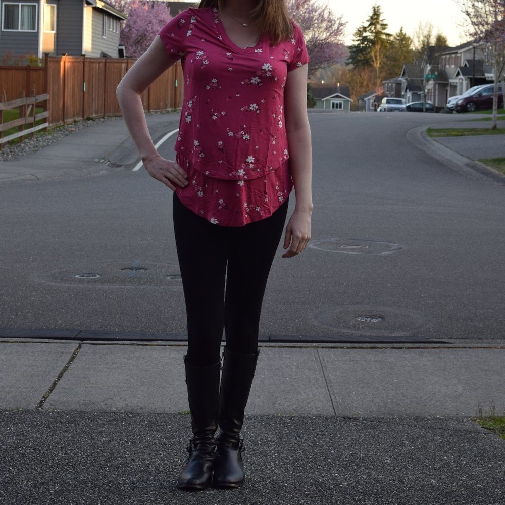 Latched Mama XS Nursing Tee